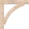 Ekena Millwork Thorton Block Smooth Bracket w/ Offset Brace, Douglas Fir, 7 1/2"W x 42"D x 42"H BKT0806X42X42THR05SDF - alternate 3